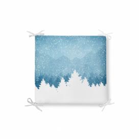 Vianočný sedák s prímesou bavlny Minimalist Cushion Covers Snow, 42 x 42 cm