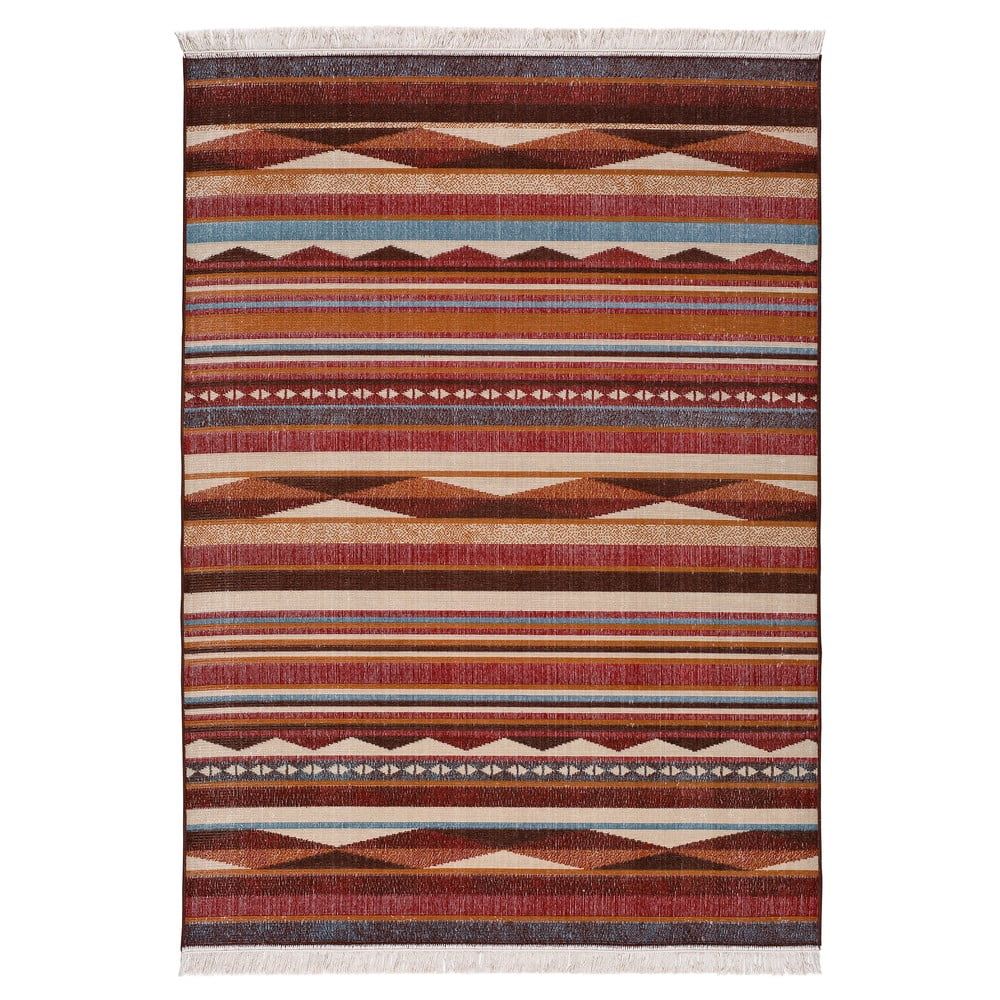 Červený koberec Universal Caucas Stripes, 120 x 170 cm - Bonami.sk
