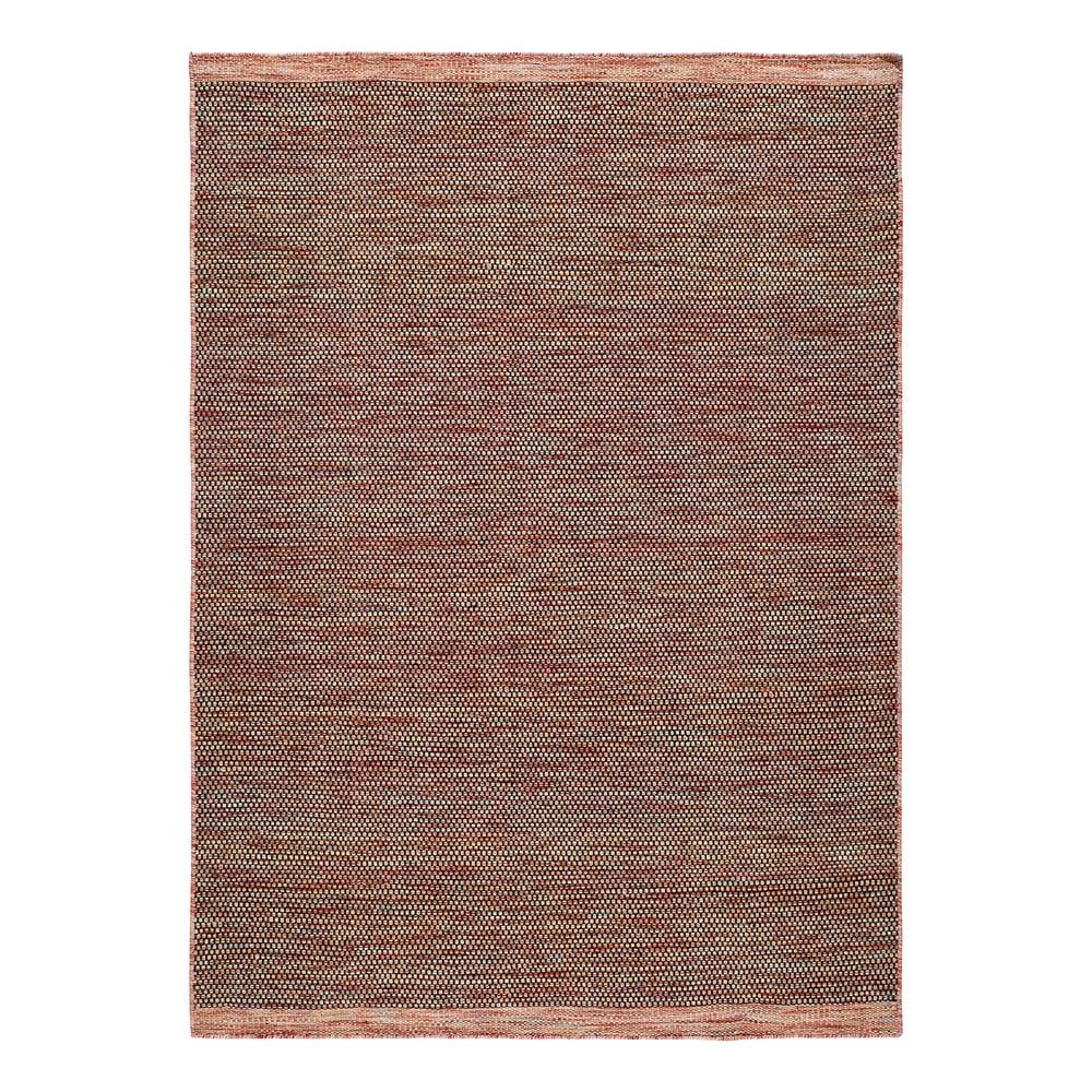 Červený vlnený koberec Universal Kiran Liso, 160 x 230 cm - Bonami.sk