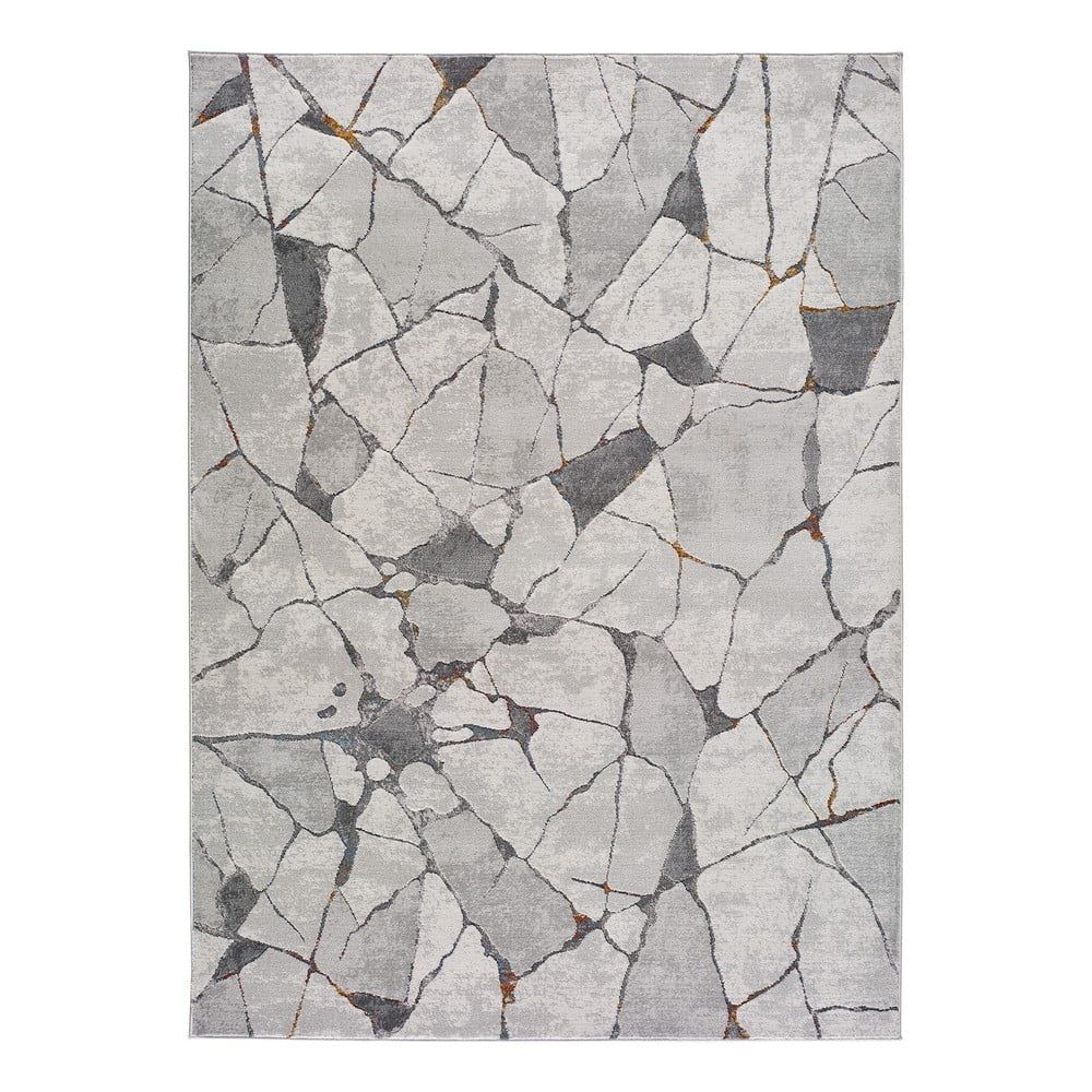 Sivý koberec Universal Berlin Marble, 80 x 150 cm - Bonami.sk