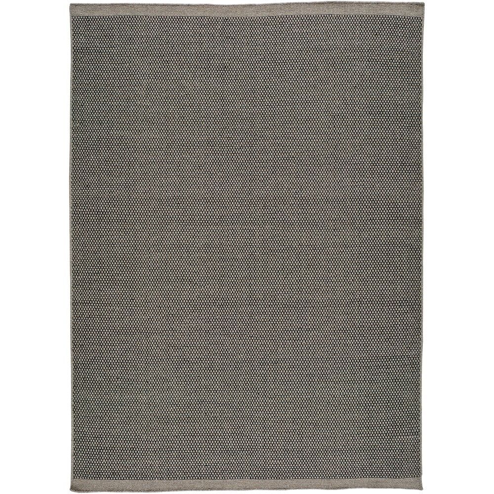 Sivý vlnený koberec Universal Kiran Liso, 60 x 110 cm - Bonami.sk