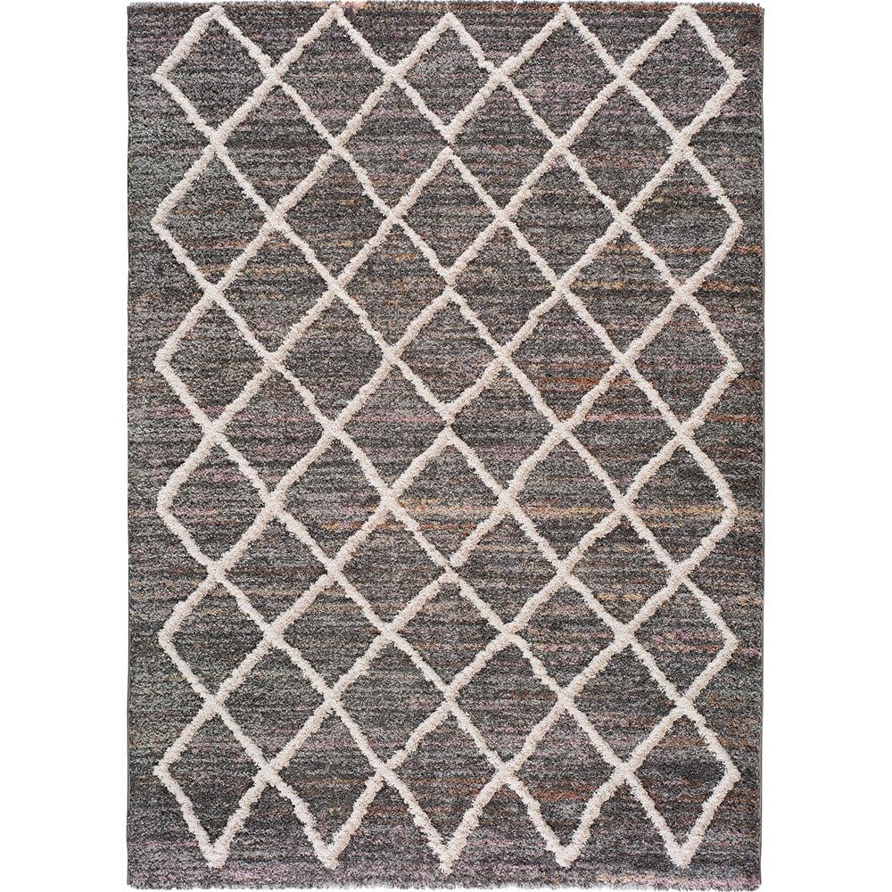 Sivý koberec Universal Farah Cross, 60 x 110 cm - Bonami.sk
