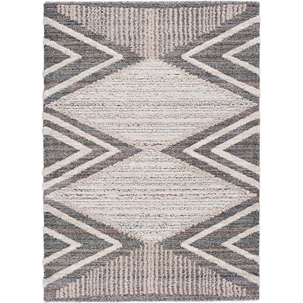 Hnedo-sivý koberec Universal Farah Geo, 140 x 200 cm - Bonami.sk