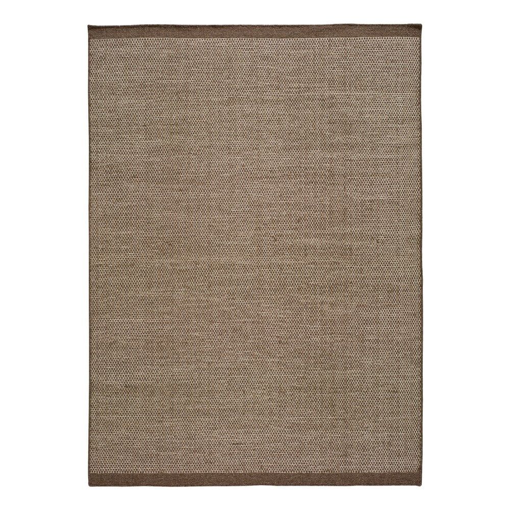 Hnedý vlnený koberec Universal Kiran Liso, 160 x 230 cm - Bonami.sk