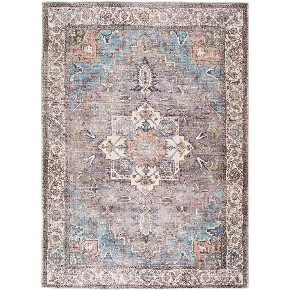 Modro-hnedý koberec s podielom bavlny Universal Haria, 160 x 230 cm - Bonami.sk