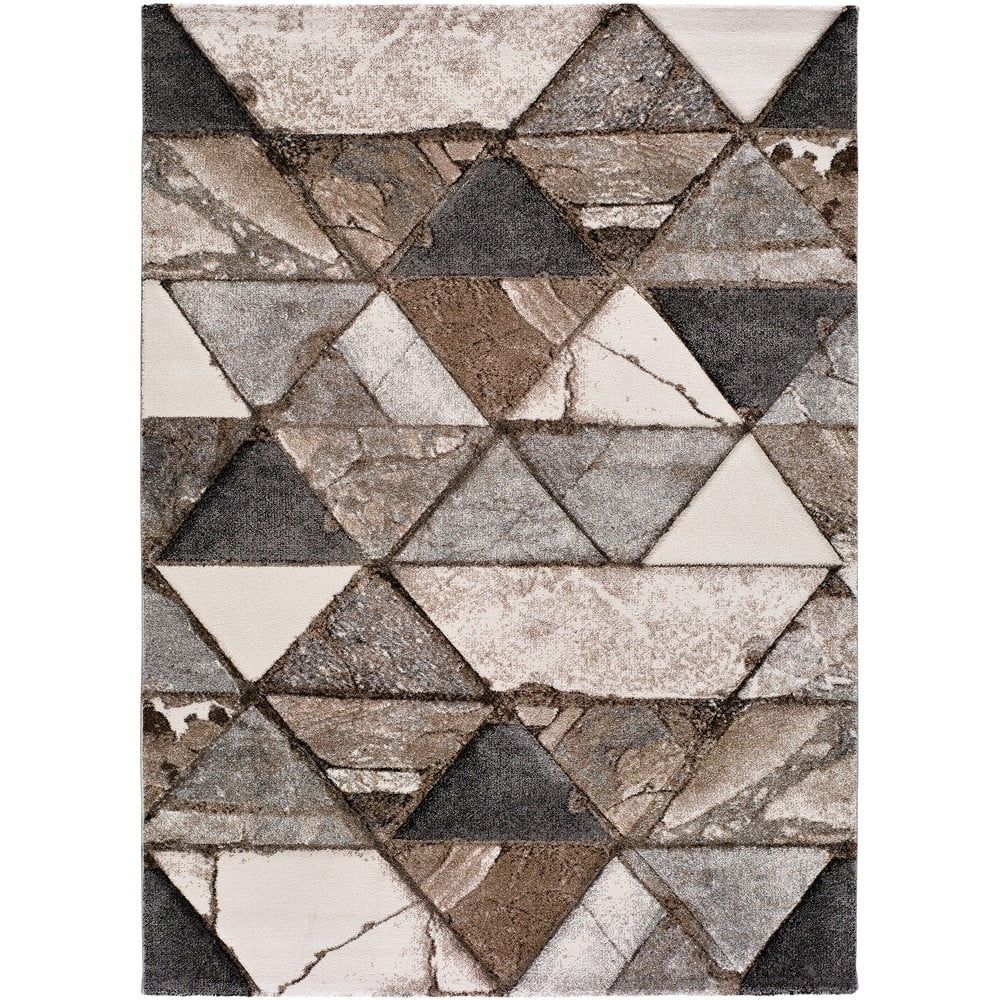 Hnedý koberec Universal Istanbul Triangle, 60 x 120 cm - Bonami.sk