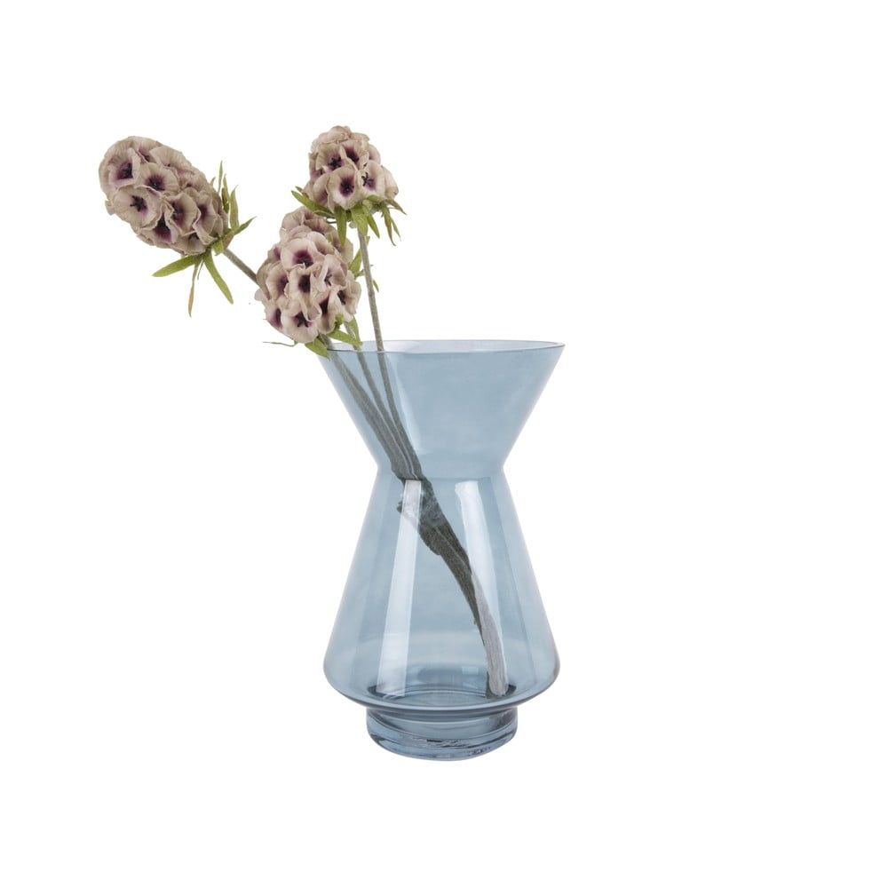 Modrá sklenená váza PT LIVING Glow, výška 22 cm - Bonami.sk