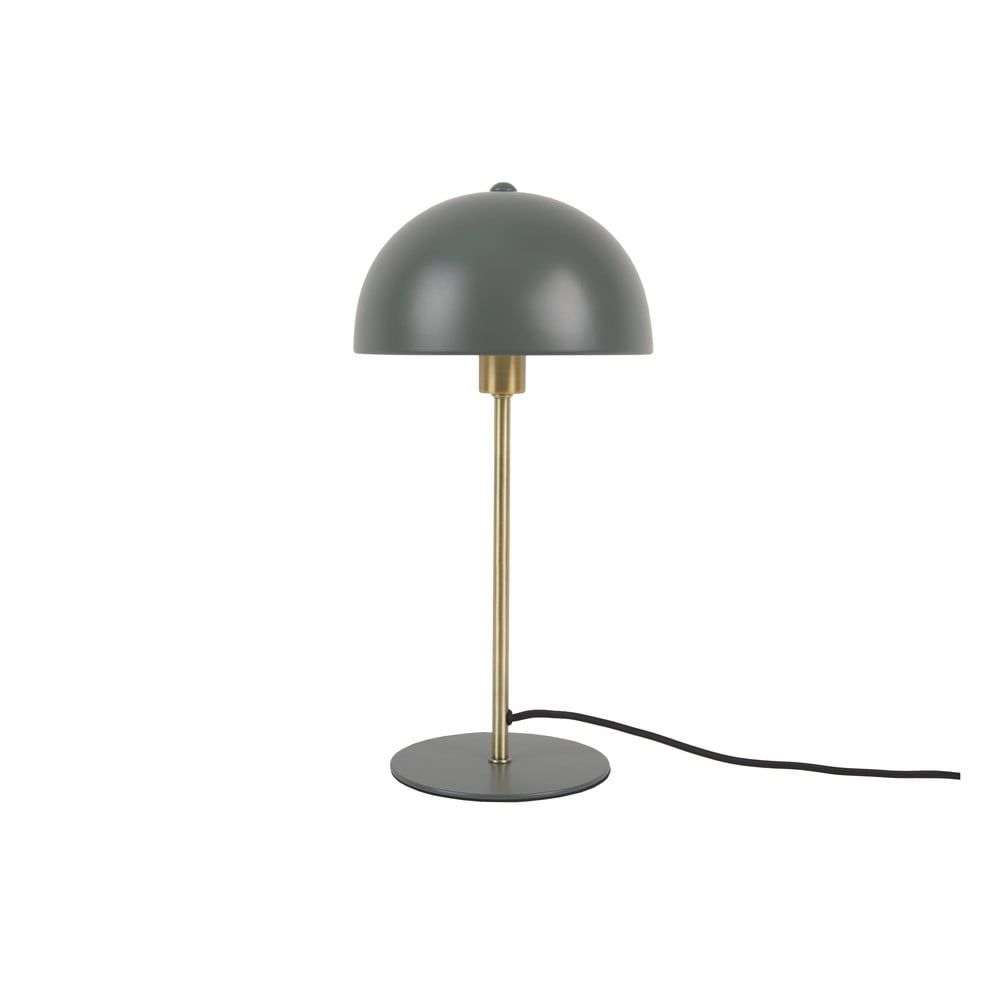 Zelená stolová lampa s detailmi v zlatej farbe Leitmotiv Bonnet - Bonami.sk