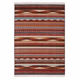 Červený koberec Universal Caucas Stripes, 120 x 170 cm Bonami.sk
