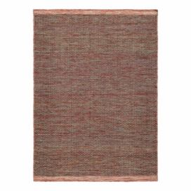 Červený vlnený koberec Universal Kiran Liso, 160 x 230 cm