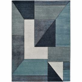Modrý koberec Universal Mya Geo, 160 x 230 cm Bonami.sk