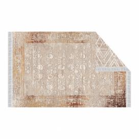 Obojstranný koberec Nesrin 180x270 cm - béžová / vzor nabbi.sk