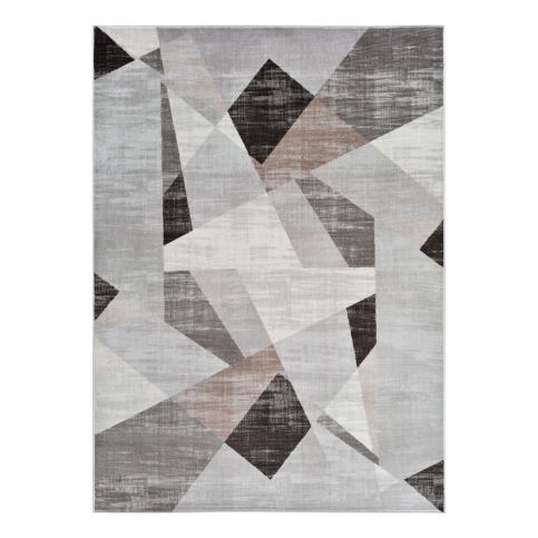 Sivý koberec Universal Babek Geo, 160 x 230 cm Bonami.sk