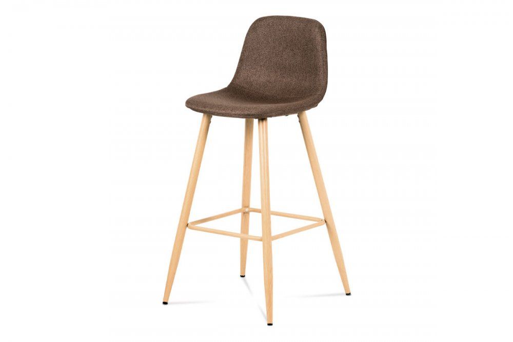 Barová stolička CTB-111 BR2 hnedá / buk - dekorhome.sk