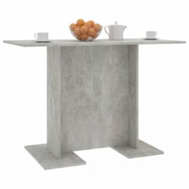 Jedálenský stôl 110x60 cm Dekorhome Betón