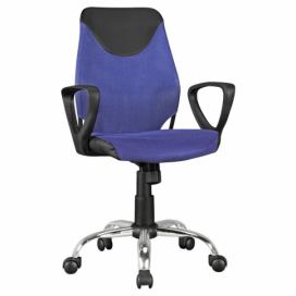 Kancelárske stoličky a kreslá Modré