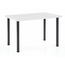 Jedálenský stôl Modex 2 120 - biela / čierna