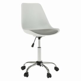 Kancelárska stolička DARISA NEW biela / sivá Tempo Kondela