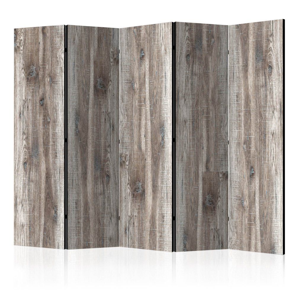 Paraván Stylish Wood Dekorhome 225x172 cm (5-dielny) - dekorhome.sk