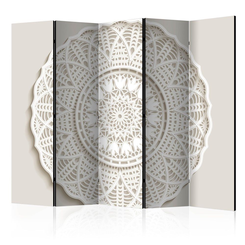 Paraván Mandala 3D Dekorhome 225x172 cm (5-dielny) - dekorhome.sk