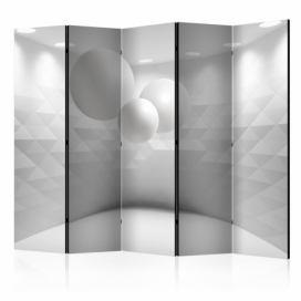 Paraván Geometric Room Dekorhome 225x172 cm (5-dielny)