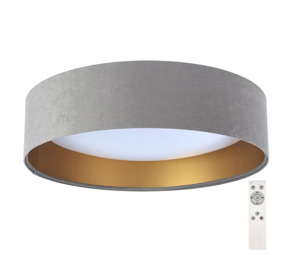  LED Stmievateľné stropné svietidlo SMART GALAXY LED/24W/230V šedá/zlatá + DO  - Svet-svietidiel.sk