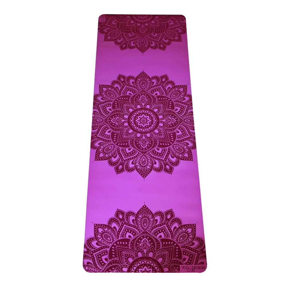 Ružová podložka na jogu Yoga Design Lab Mandala Rose, 5 mm - Bonami.sk