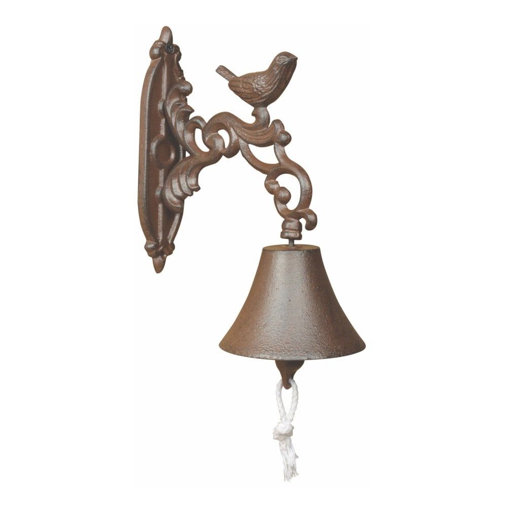 Liatinový nástenný zvon v darčekovom balení Esschert Design Birdy - Bonami.sk
