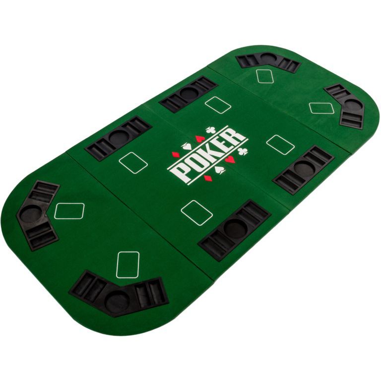 Garthen 57300 Skladacia pokerová podložka - zelená - Kokiskashop.sk