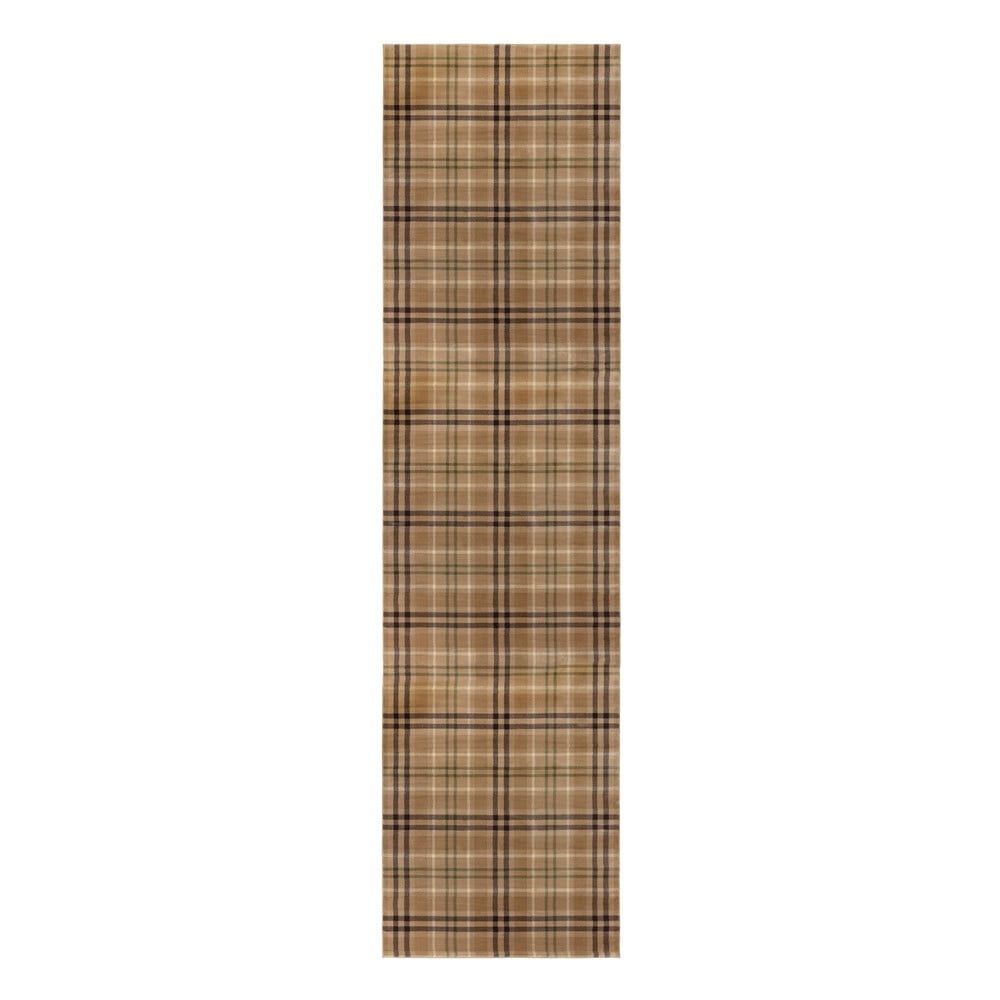 Hnedý behúň Flair Rugs Highland, 60 x 230 cm - Bonami.sk