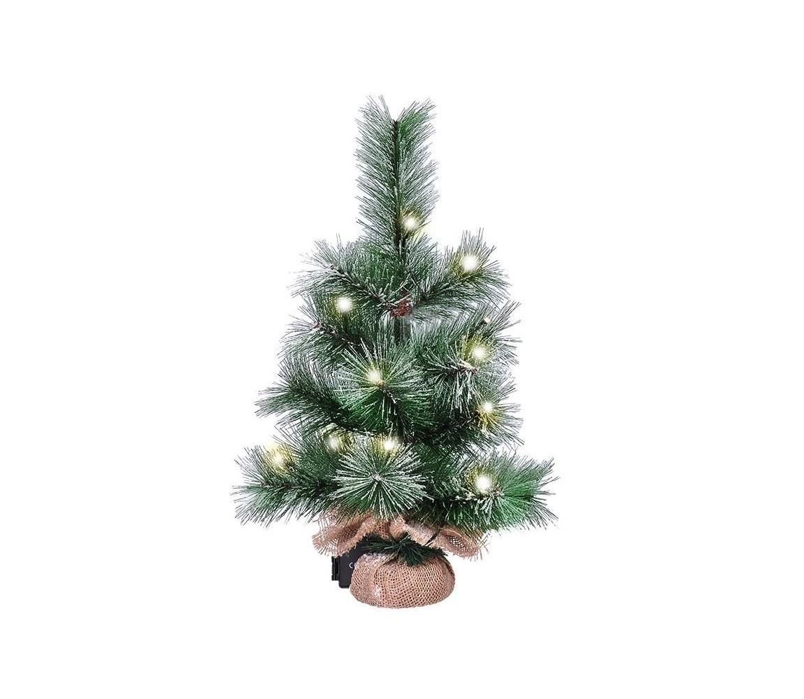   1V238 - LED Vonkajšia vianočná dekorácia 15xLED/3xAA stromček IP44  - Svet-svietidiel.sk