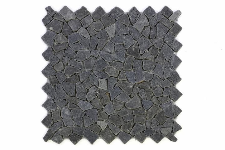 Divero Garth 616 Mozaika z andezitu - čierna / tmavo sivá 1 m2 - Kokiskashop.sk
