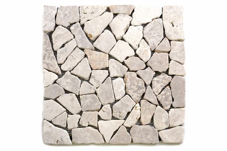 Divero mramorová mozaika garth D00605 1 m2 biela - Kokiskashop.sk