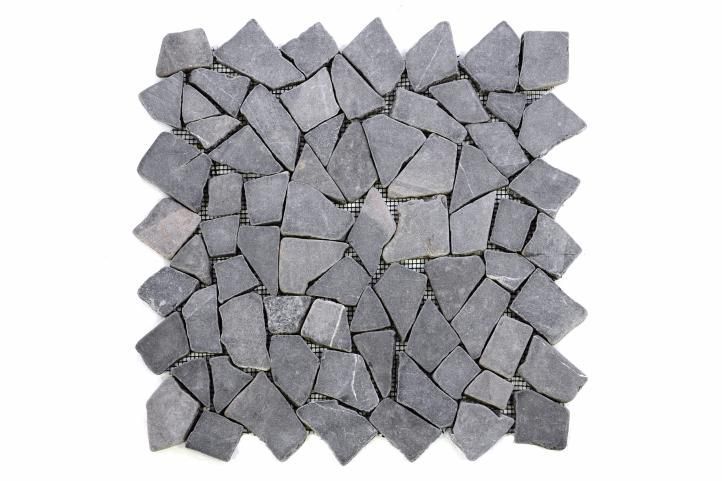 Divero Garth 563 mramorová mozaika sivá 1 m2 - 30x30cm - Kokiskashop.sk