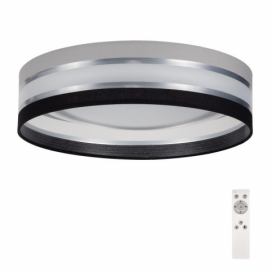  LED Stmievateľné stropné svietidlo SMART CORAL LED/24W/230V čierna/šedá + DO 