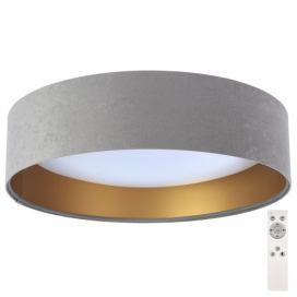  LED Stmievateľné stropné svietidlo SMART GALAXY LED/24W/230V šedá/zlatá + DO 
