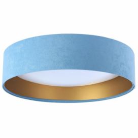  LED Stropné svietidlo GALAXY 1xLED/24W/230V modrá/zlatá 