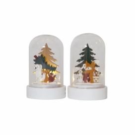 Eglo Eglo 411295 - SADA 2x LED Vianočná dekorácia FOREST FRIENDS 1xLED/0,03W/1xCR2032 