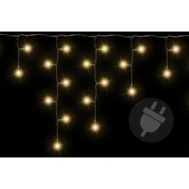 Nexos 38533 Vianočný svetelný dážď 400 LED teple biela - 7,8 m