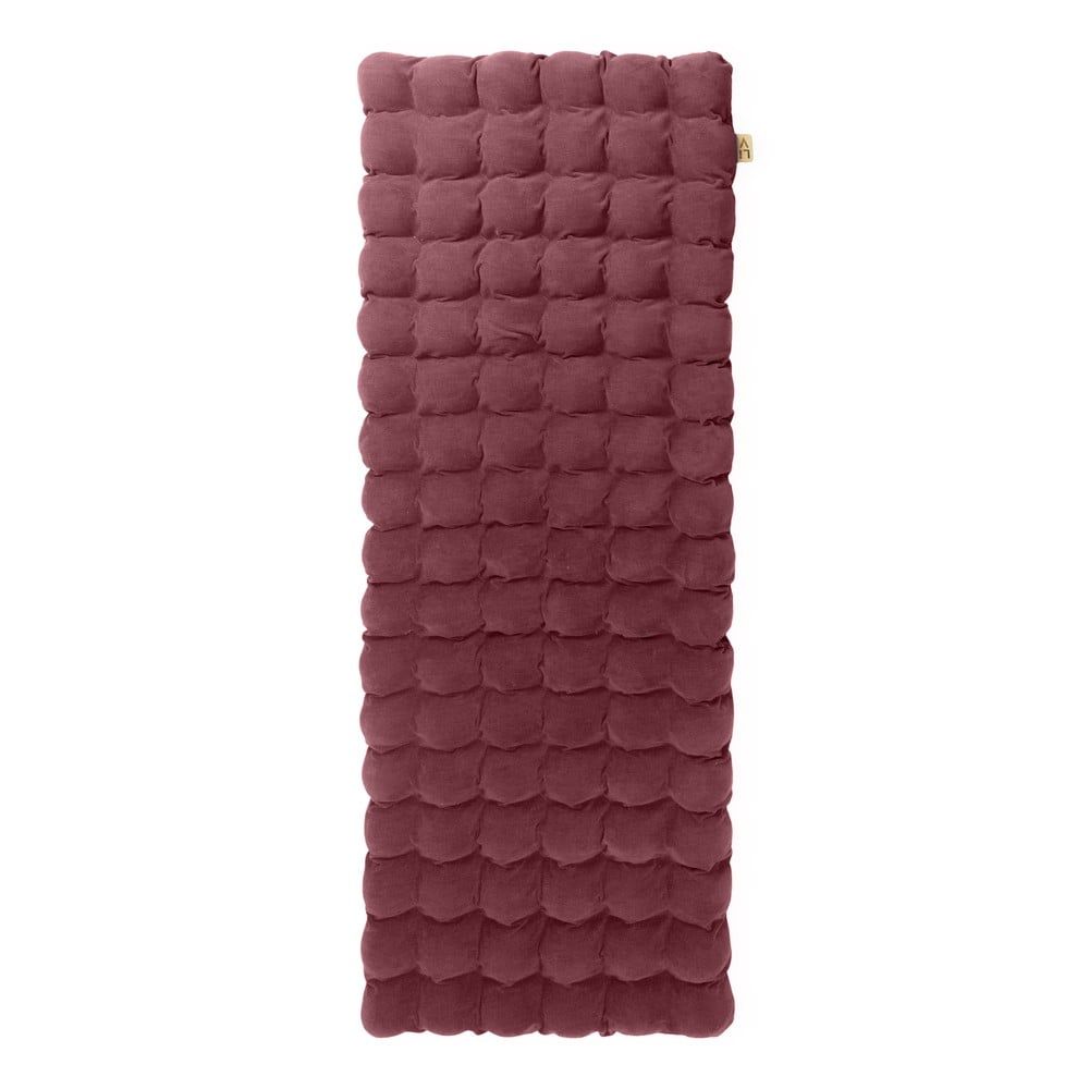 Červeno-fialový relaxačný masážny matrac Linda Vrňáková Bubbles, 65 × 200 cm - Bonami.sk