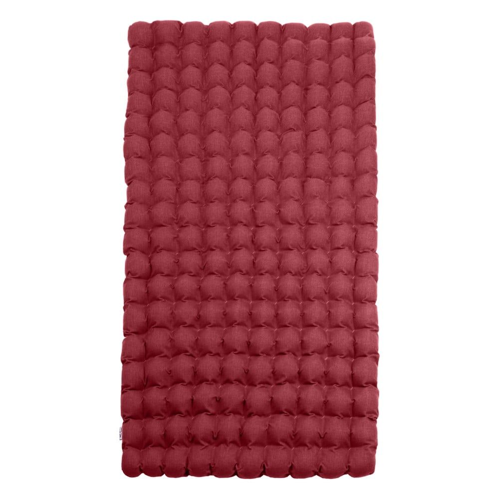 Červený relaxačný masážny matrac Linda Vrňáková Bubbles, 110 × 200 cm - Bonami.sk