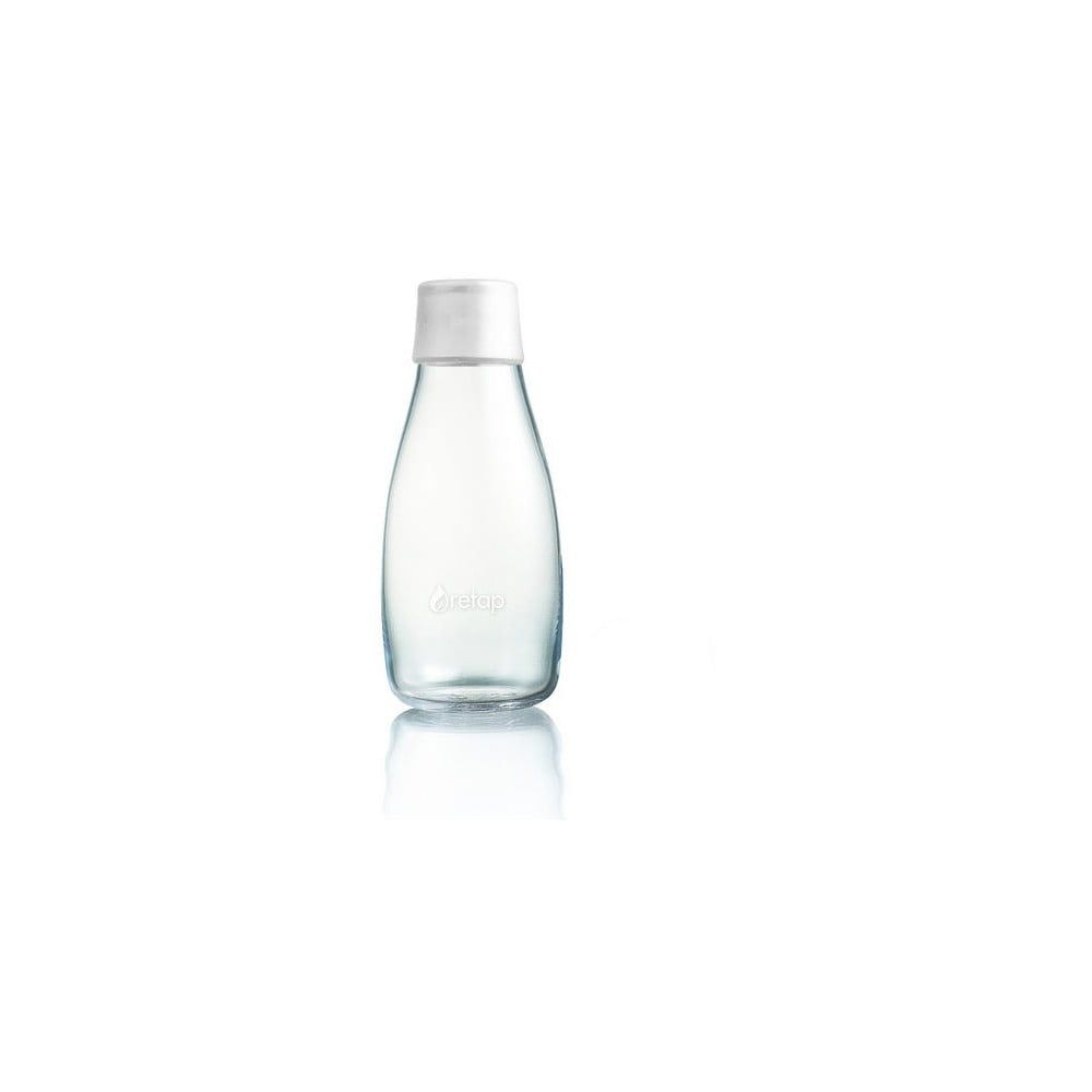Mliečnobiela sklenená fľaša ReTap s doživotnou zárukou, 300 ml - Bonami.sk