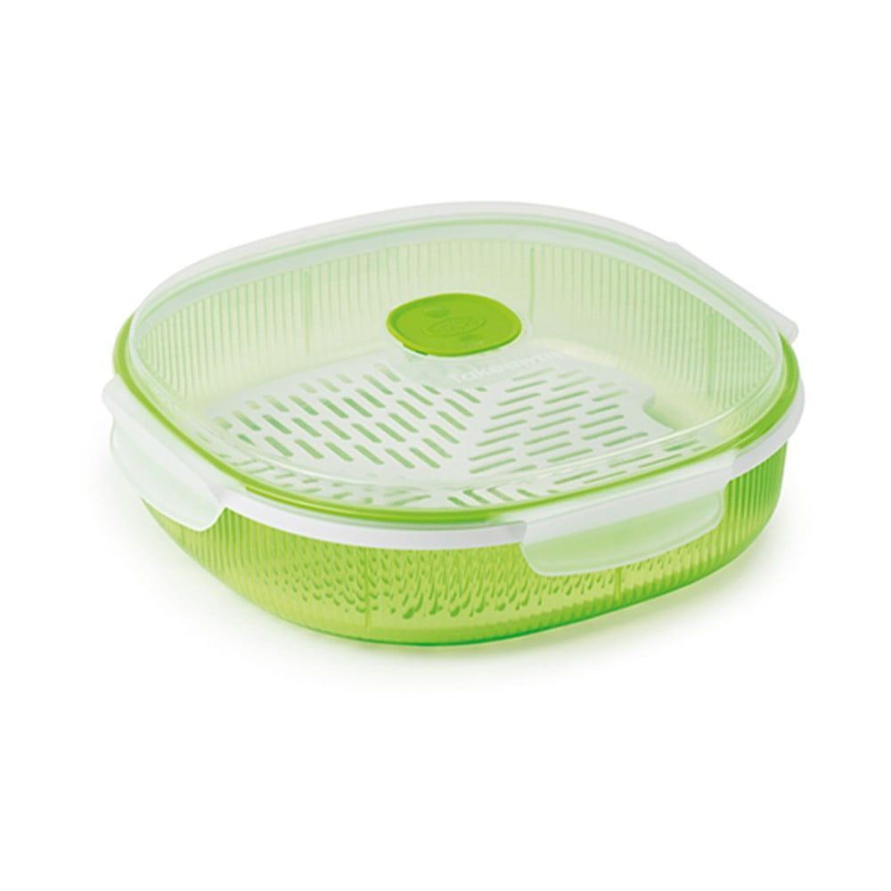 Zelená sada na naparovanie potravín v mikrovlnke Snips Dish Steamer, 2 l - Bonami.sk