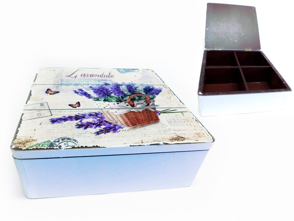 Box na čaj levanduľa - HomePoint.sk