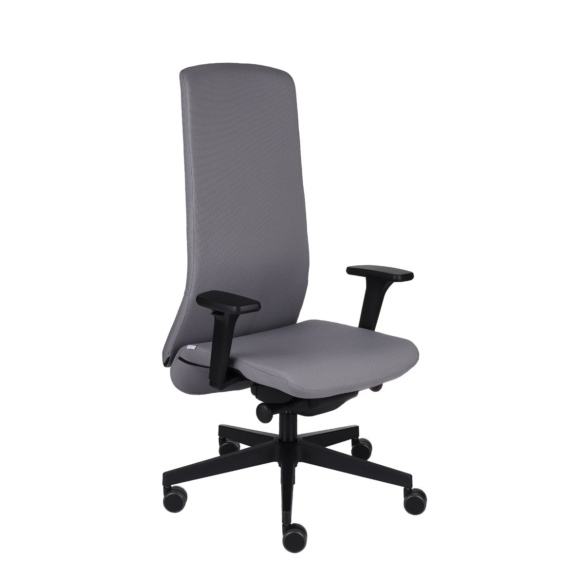Kancelárska stolička s podrúčkami Starmit B - sivá (Note 05) / čierna - nabbi.sk