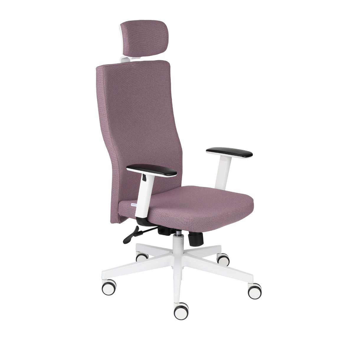 Kancelárska stolička s podrúčkami Timi W Plus HD - staroružová / biela - nabbi.sk
