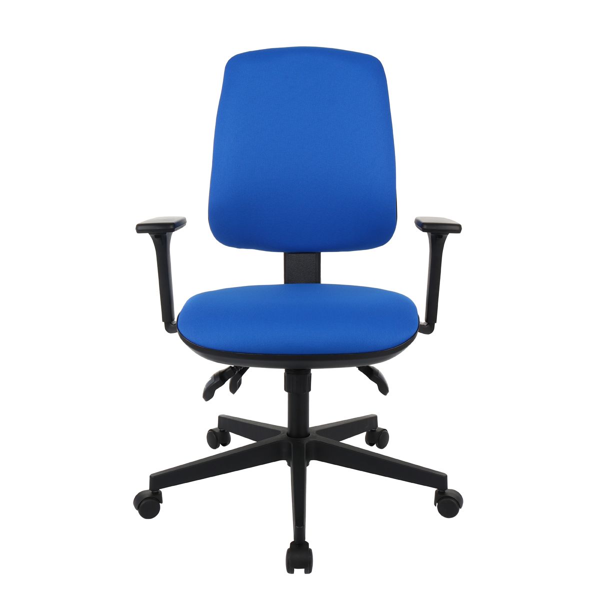 Kancelárska stolička s podrúčkami Sean 3D - modrá / čierna - nabbi.sk