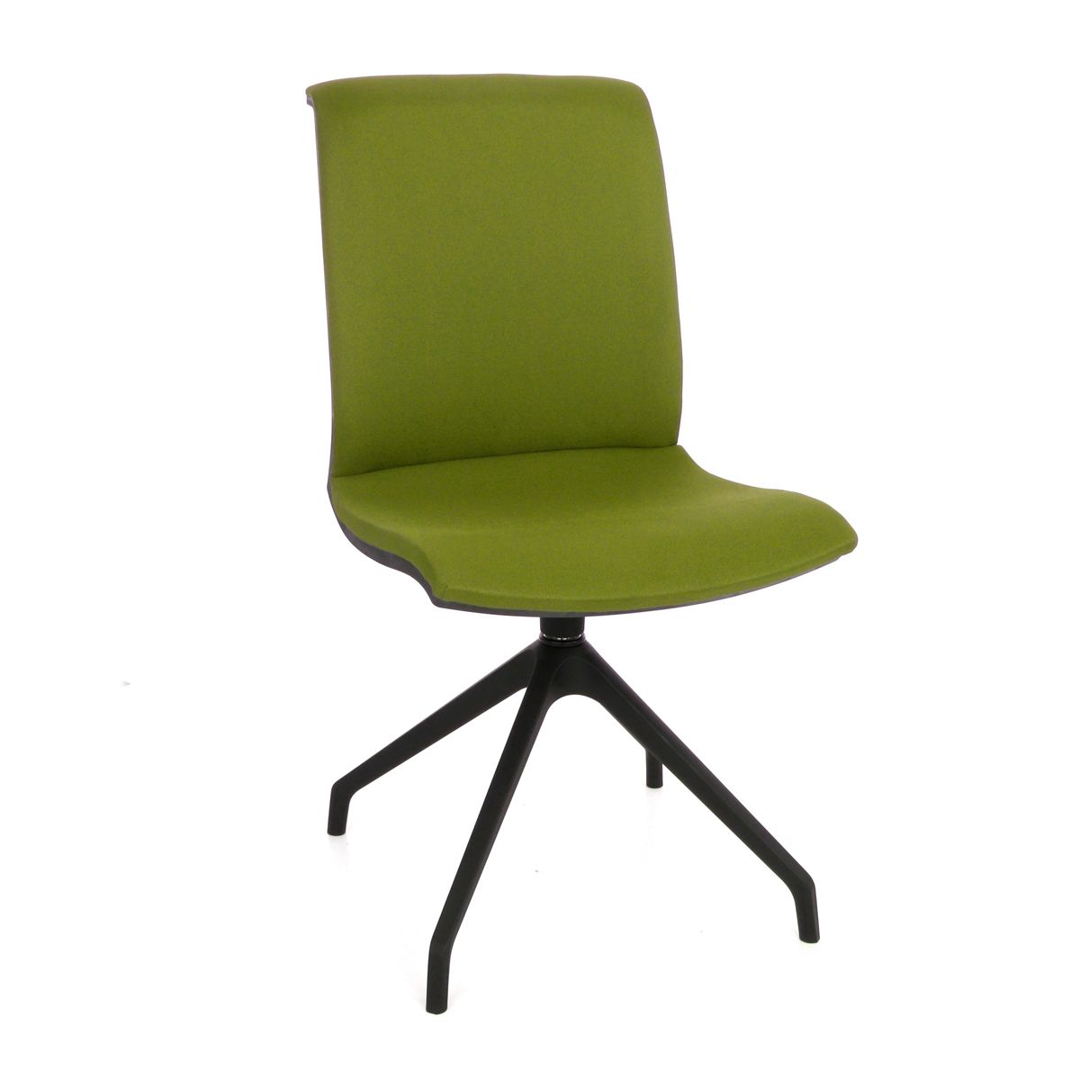 Konferenčná stolička Libon Cross BT - zelená / čierna - nabbi.sk