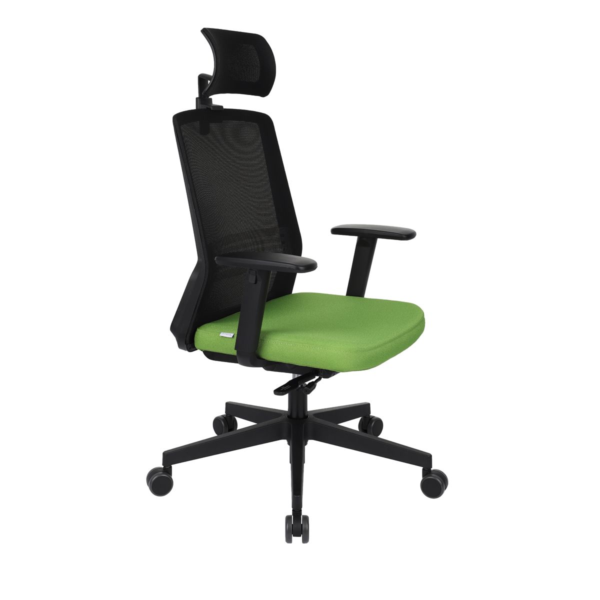 Kancelárska stolička s podrúčkami Cupra BS HD - zelená / čierna - nabbi.sk