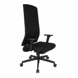Kancelárska stolička s podrúčkami Starmit B - čierna